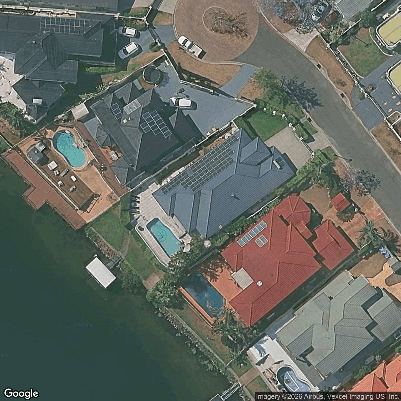 Aerial view of 78 Montevideo Drive, Clear Island Waters QLD 4226