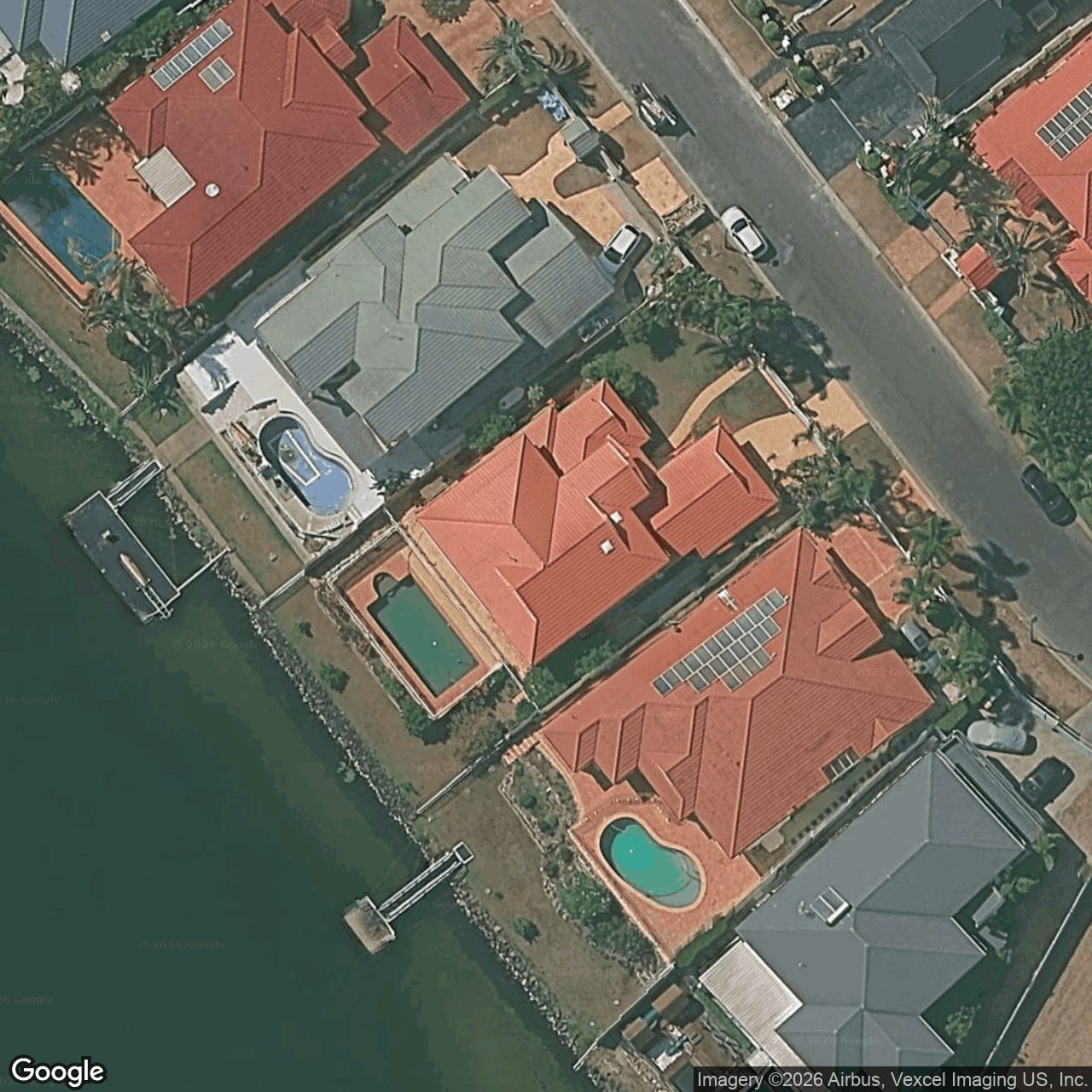 Aerial view of 72 Montevideo Drive, Clear Island Waters QLD 4226