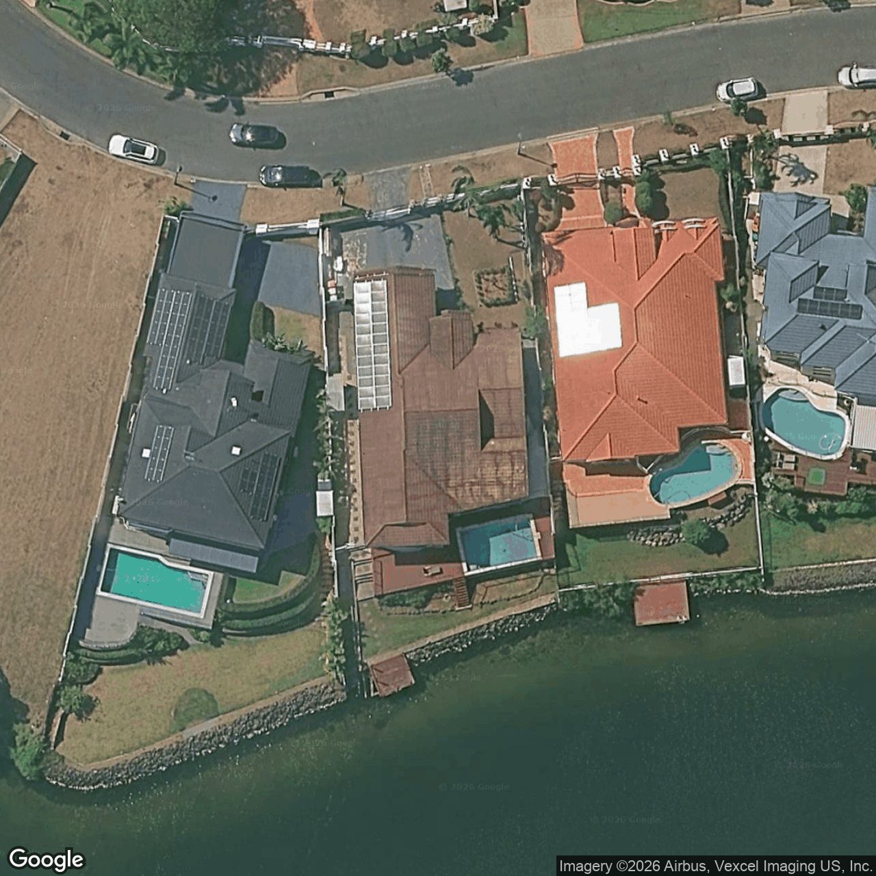Aerial view of 62 Montevideo Drive, Clear Island Waters QLD 4226