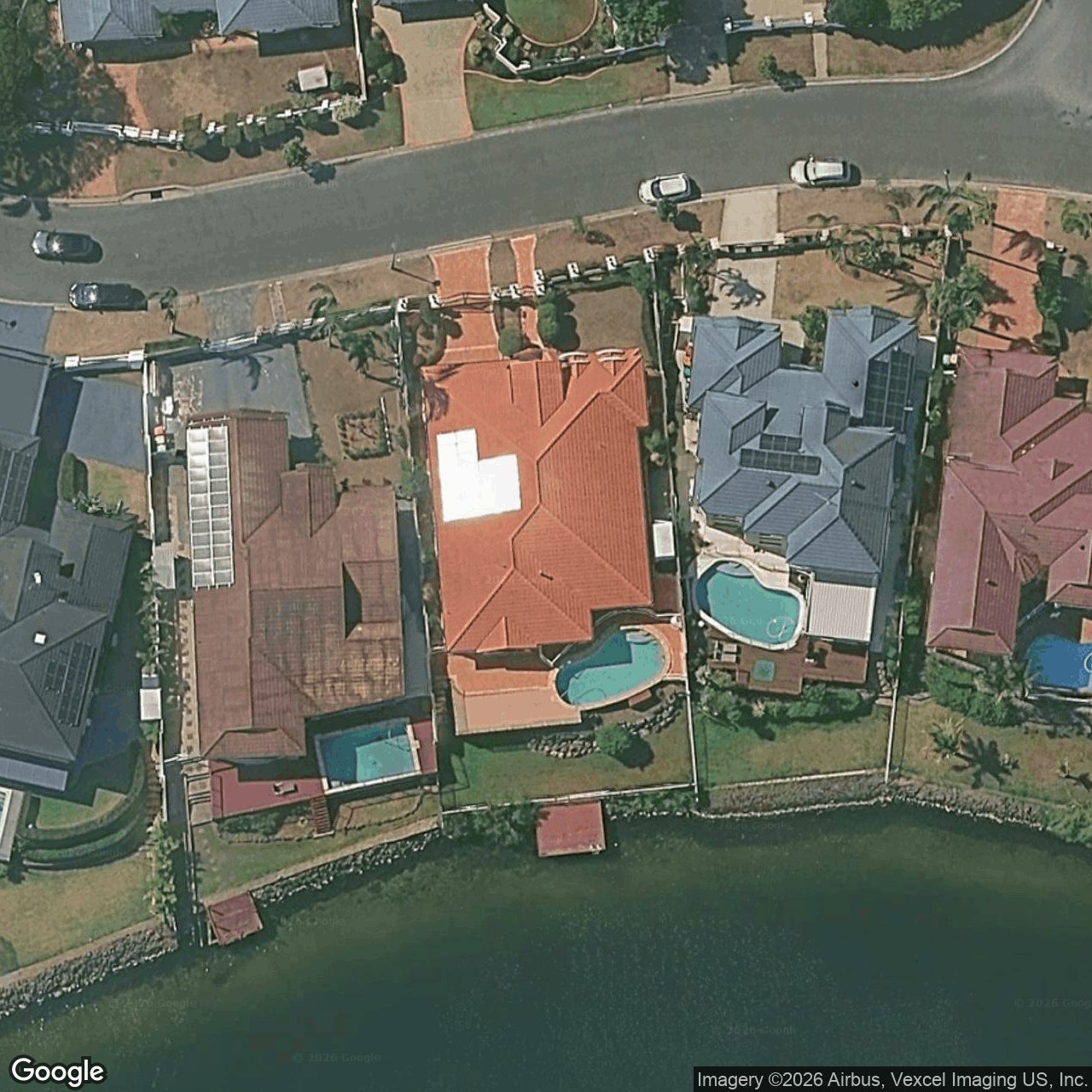Aerial view of 60 Montevideo Drive, Clear Island Waters QLD 4226