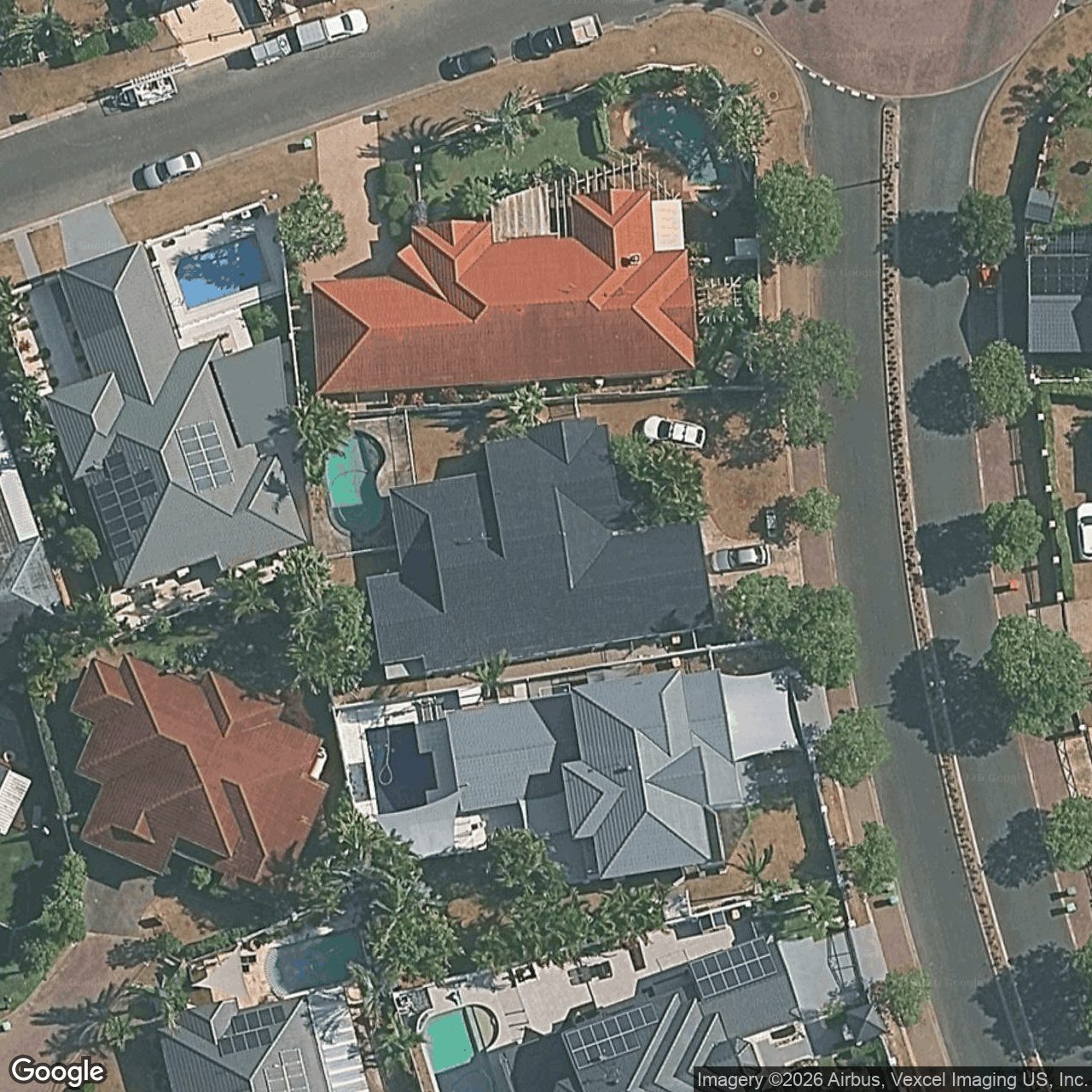 Aerial view of 38 Clipper Boulevard, Clear Island Waters QLD 4226