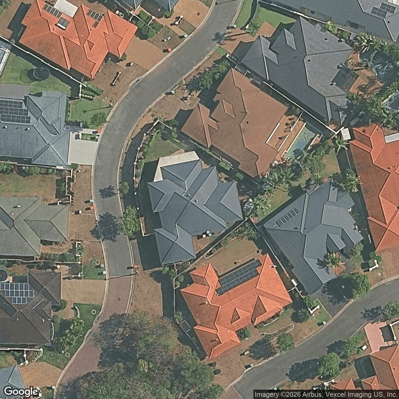 Aerial view of 10 Moonraker Street, Clear Island Waters QLD 4226