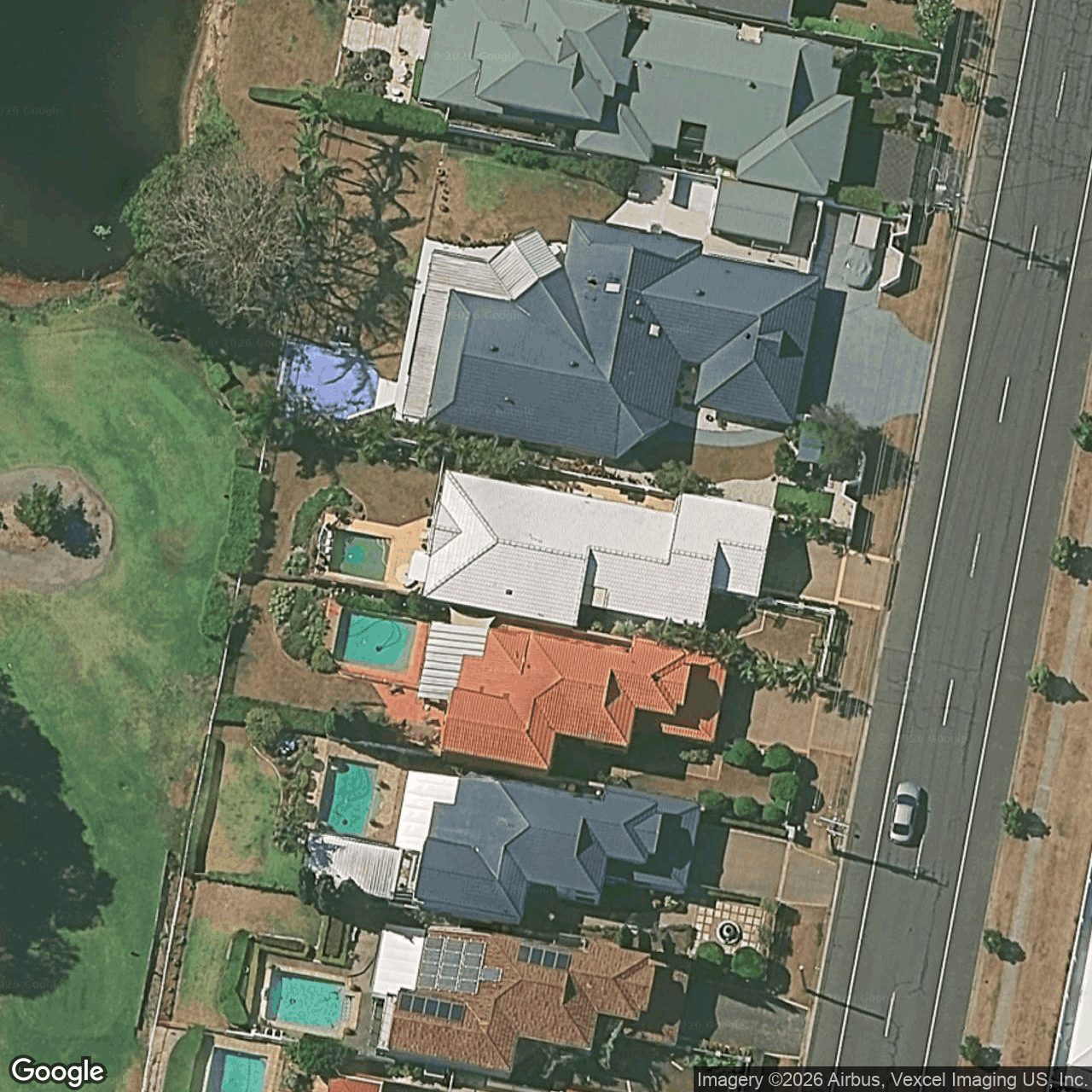 Aerial view of 57 Fairway Drive, Clear Island Waters QLD 4226