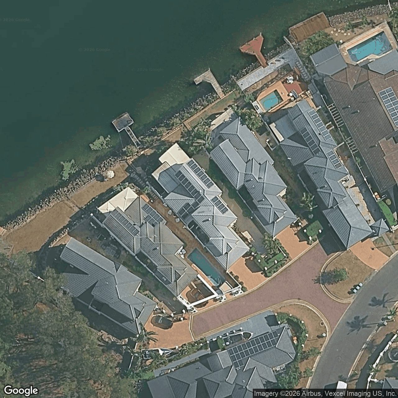 Aerial view of 5 Sternway Place, Clear Island Waters QLD 4226