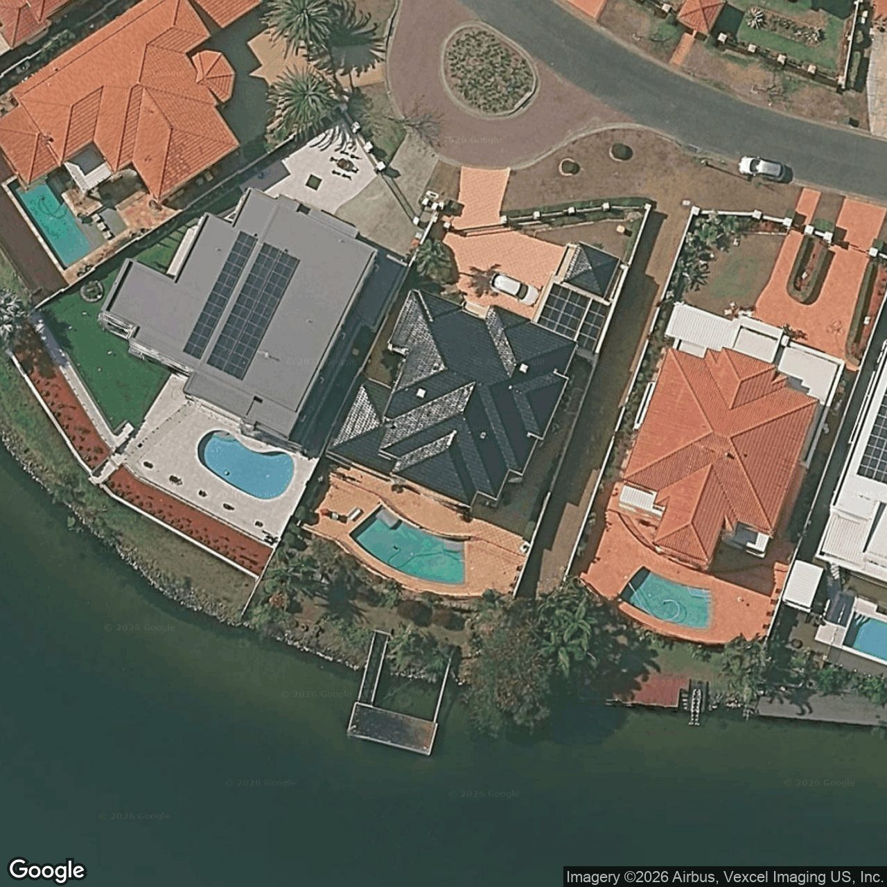 Aerial view of 64 Bollard Circuit, Clear Island Waters QLD 4226