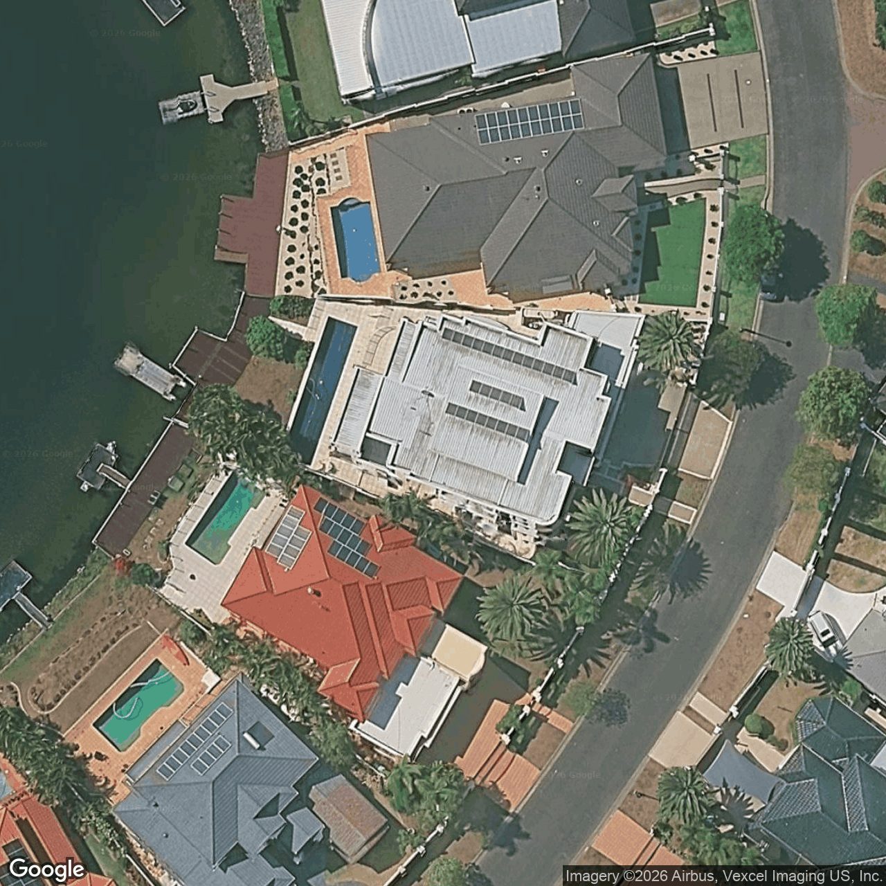 Aerial view of 46 Bollard Circuit, Clear Island Waters QLD 4226