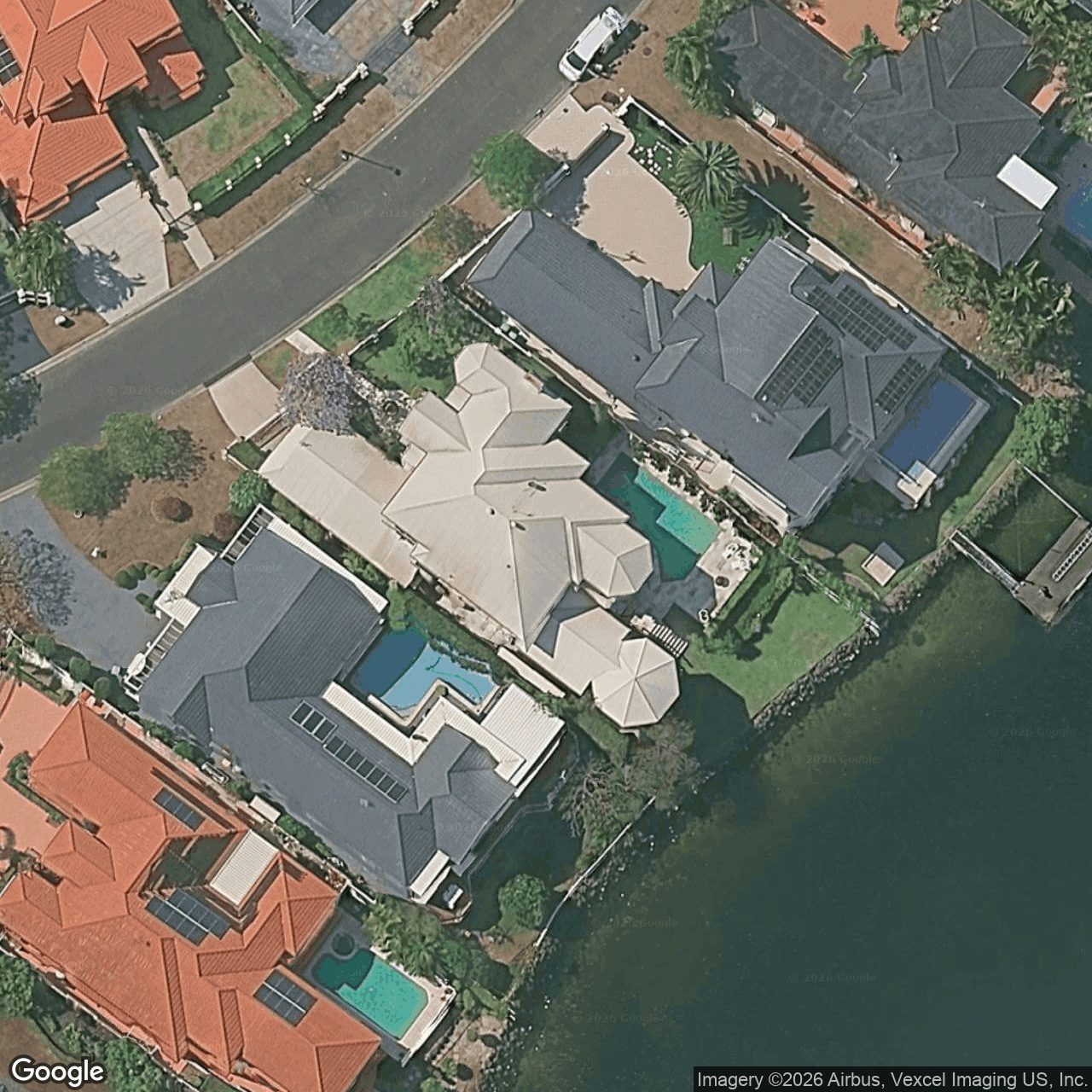 Aerial view of 53 Bollard Circuit, Clear Island Waters QLD 4226