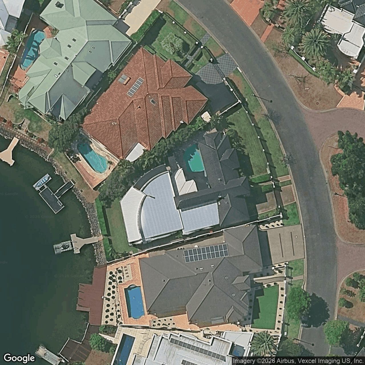 Aerial view of 50 Bollard Circuit, Clear Island Waters QLD 4226