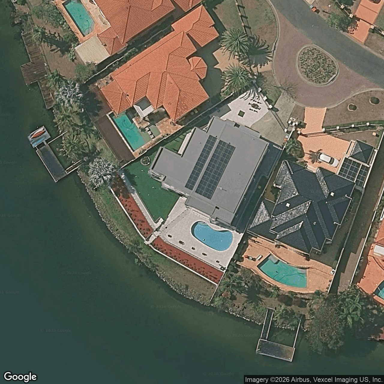 Aerial view of 66 Bollard Circuit, Clear Island Waters QLD 4226