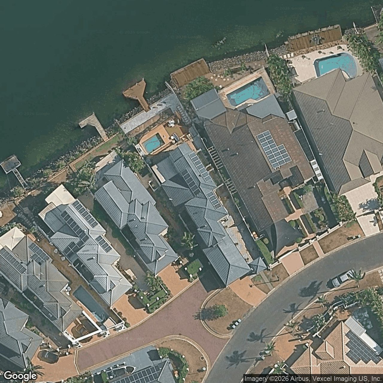 Aerial view of 1 Sternway Place, Clear Island Waters QLD 4226