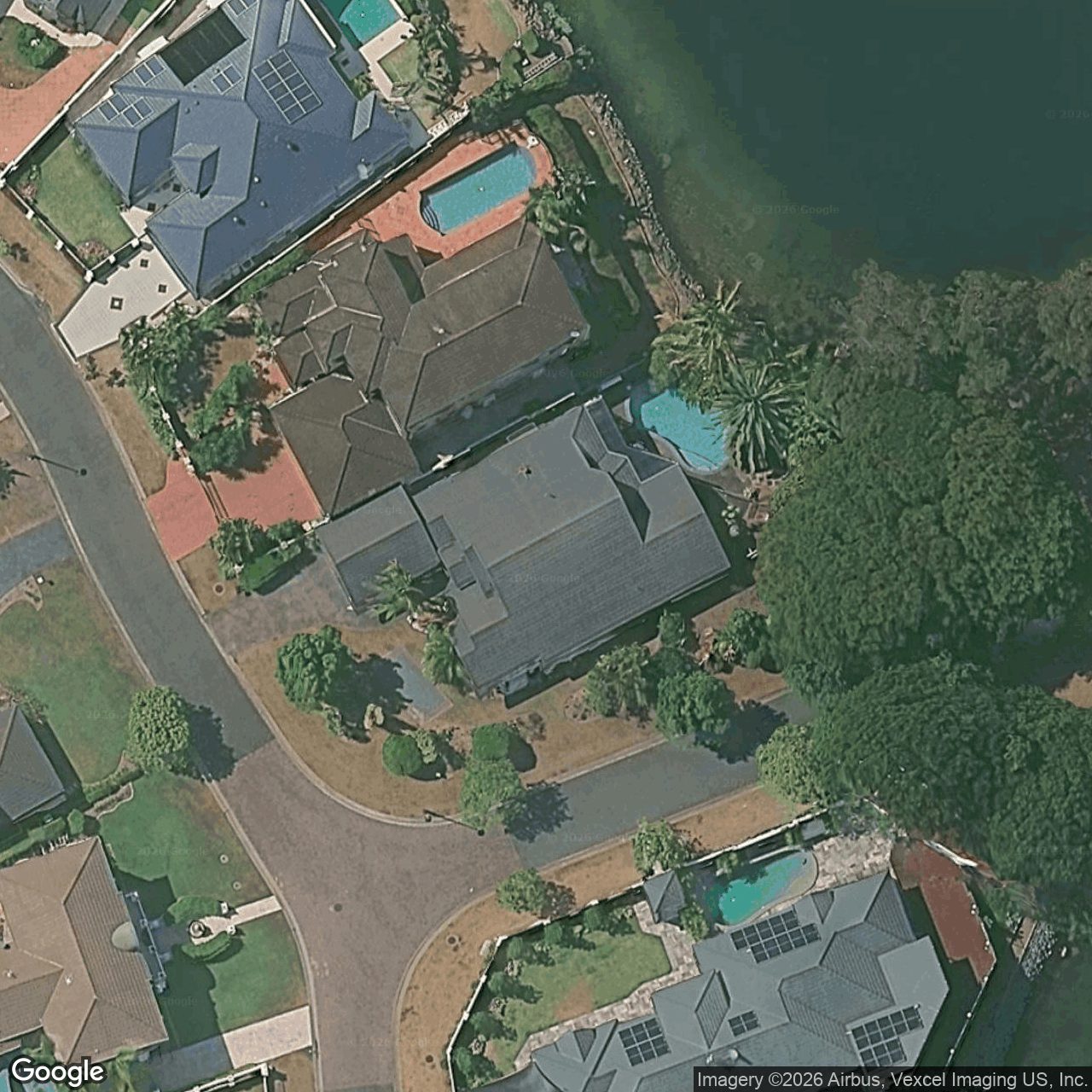 Aerial view of 3 Staysail Crescent, Clear Island Waters QLD 4226