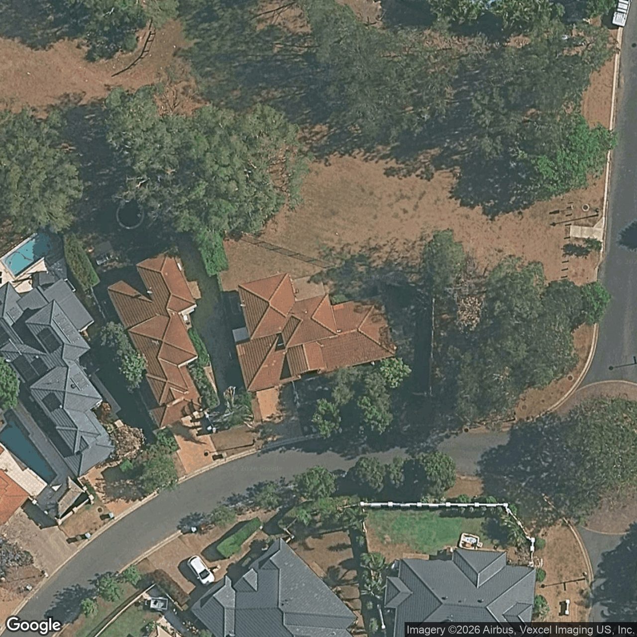 Aerial view of 70 Martingale Circuit, Clear Island Waters QLD 4226