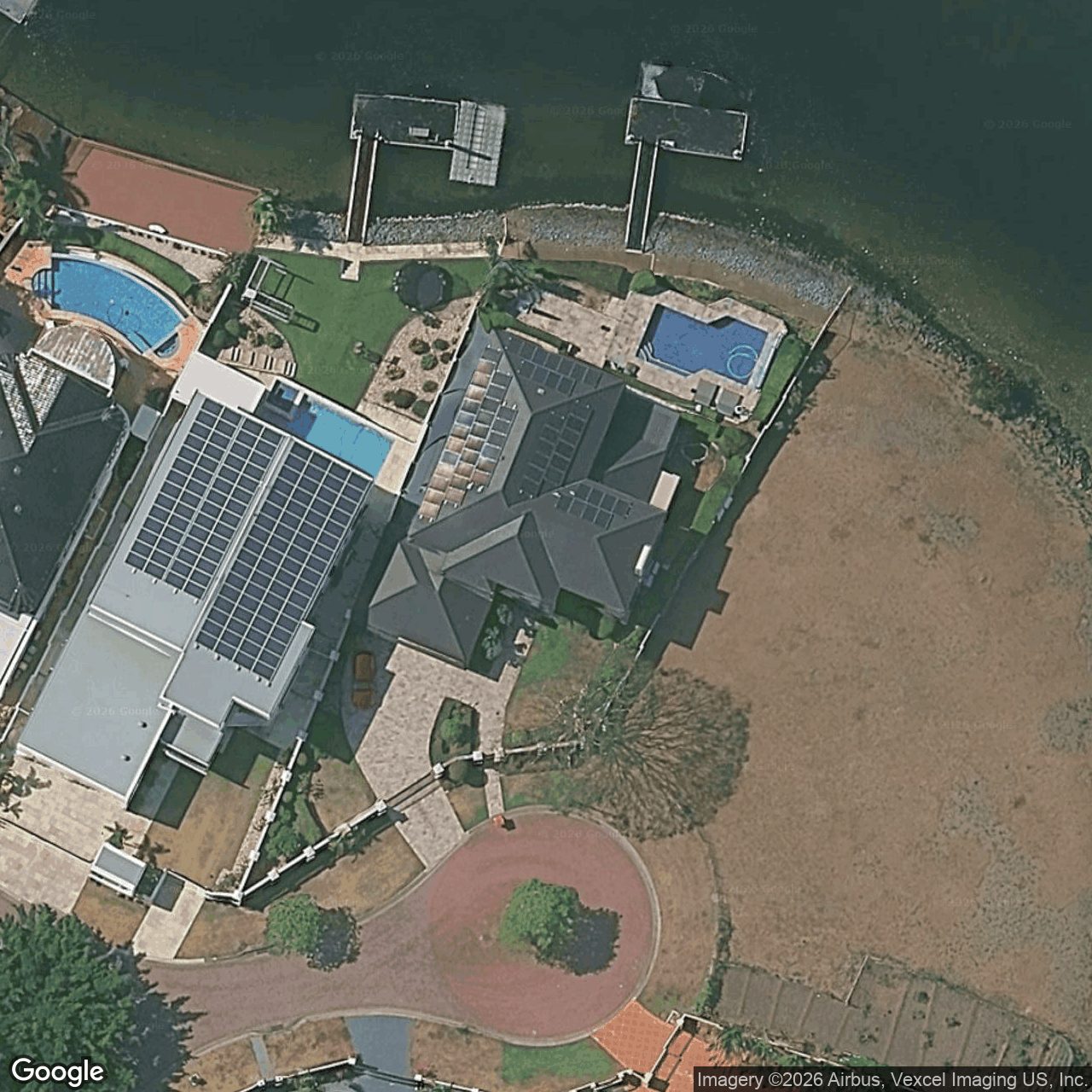 Aerial view of 4 Trimaran Place, Clear Island Waters QLD 4226