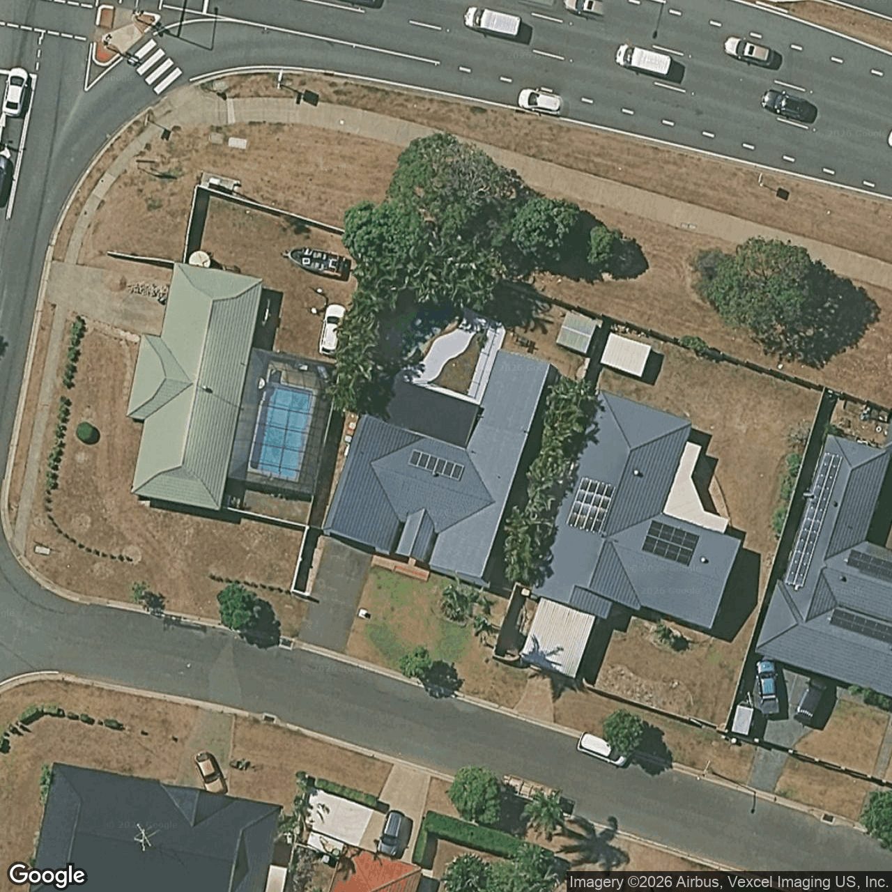 Aerial view of 25 Apia Avenue, Clear Island Waters QLD 4226