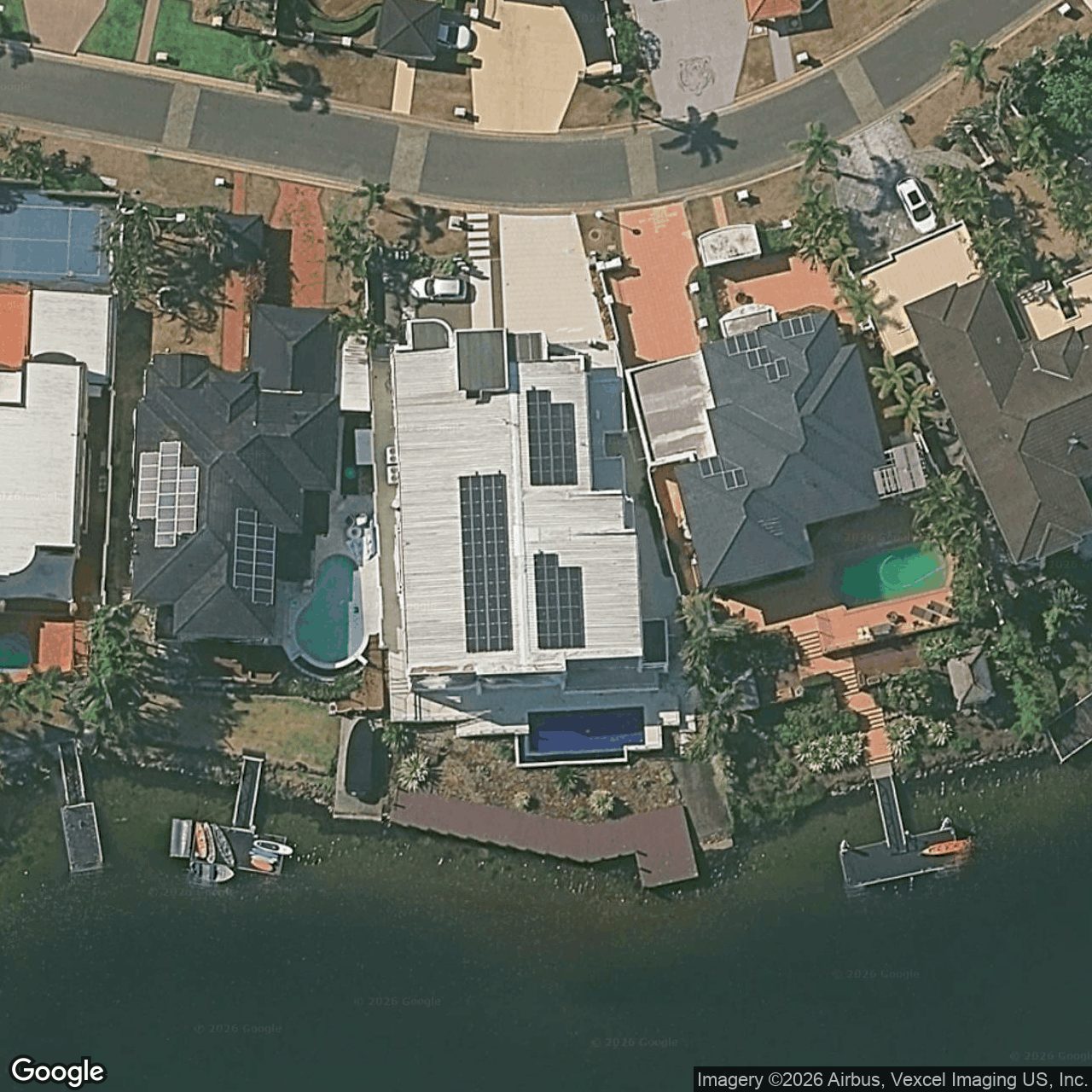Aerial view of 30 Clear Water Bay Avenue, Clear Island Waters QLD 4226