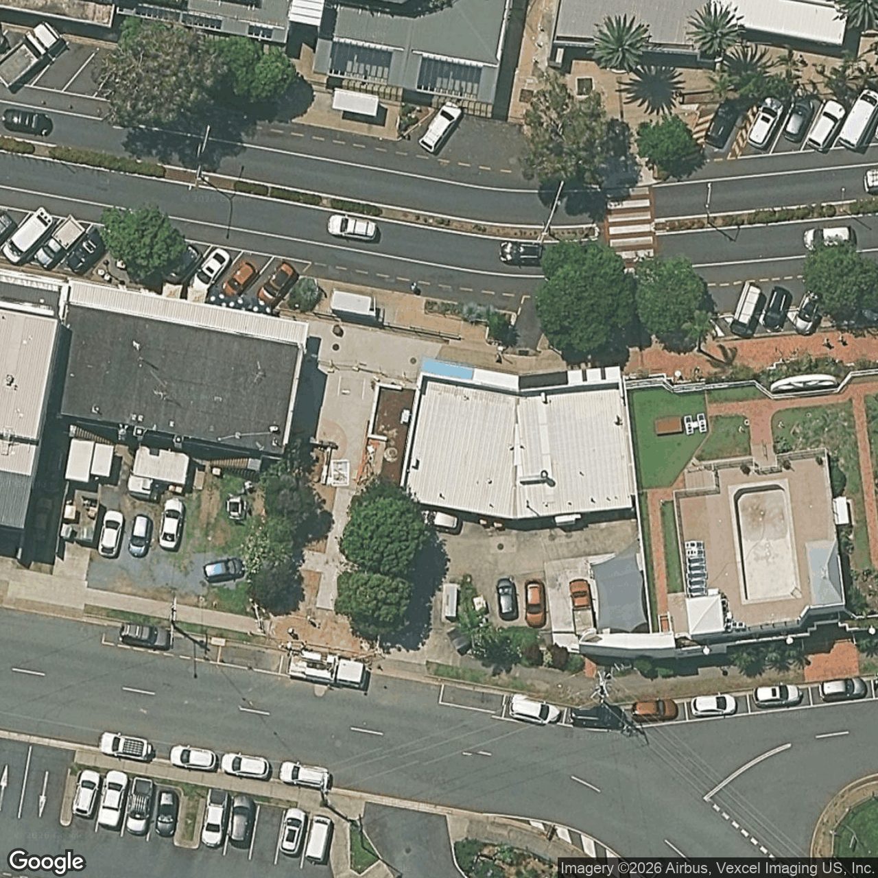 Aerial view of 110 Griffith Street, Coolangatta QLD 4225