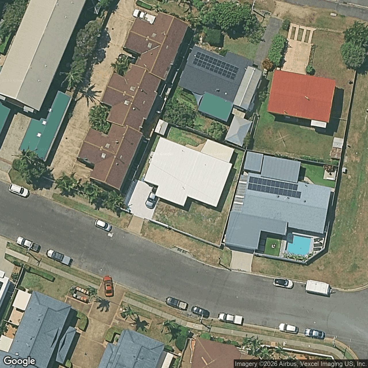 Aerial view of 45 Bolton Street, Coolangatta QLD 4225