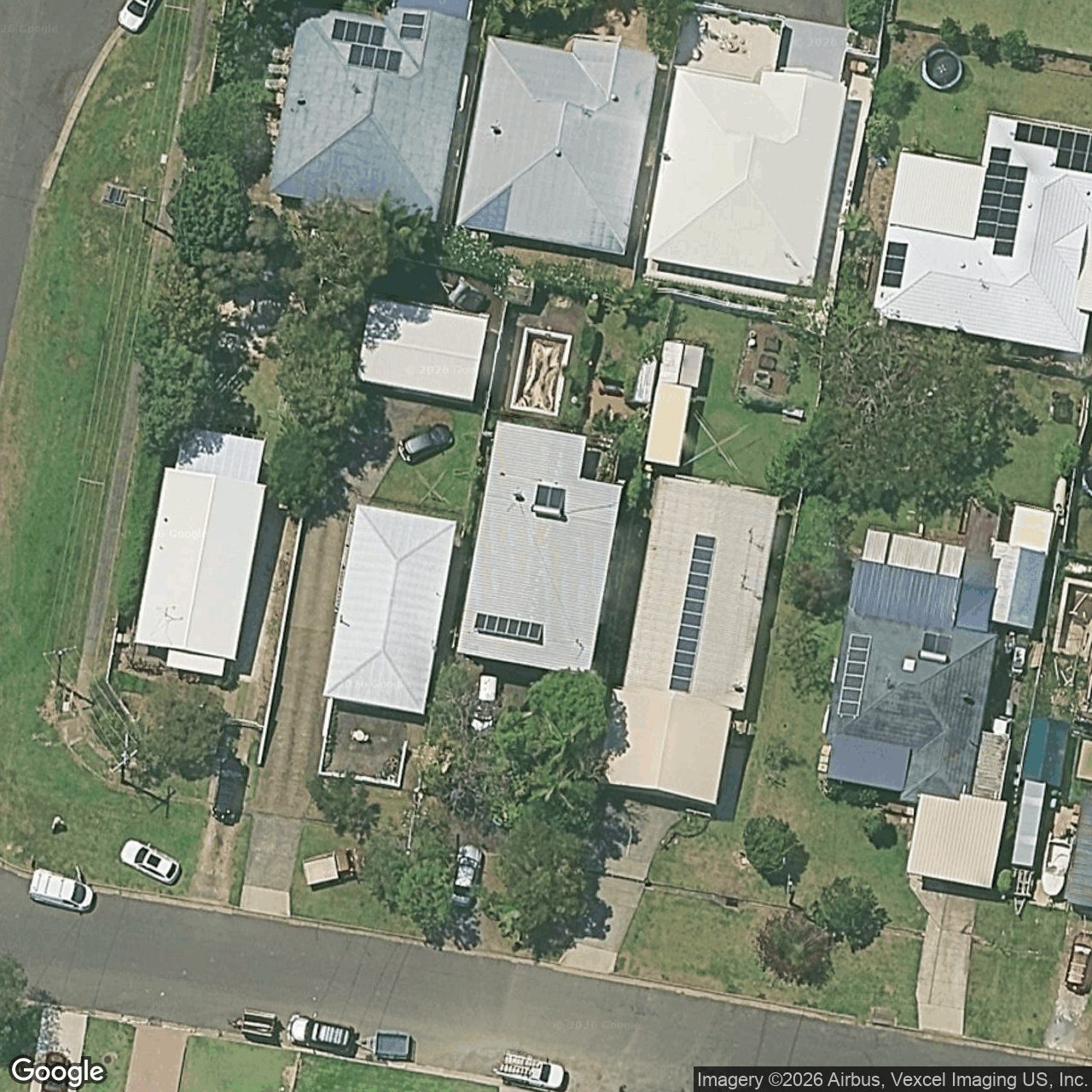 Aerial view of 45 Ballow Street, Coolangatta QLD 4225