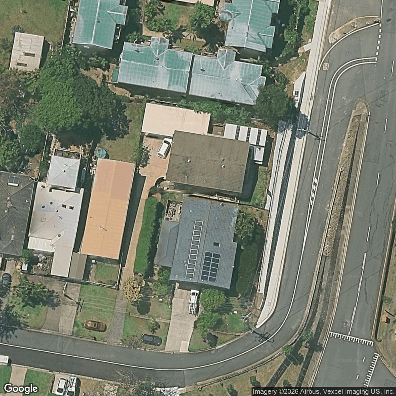 Aerial view of 47 Stapylton Street, Coolangatta QLD 4225