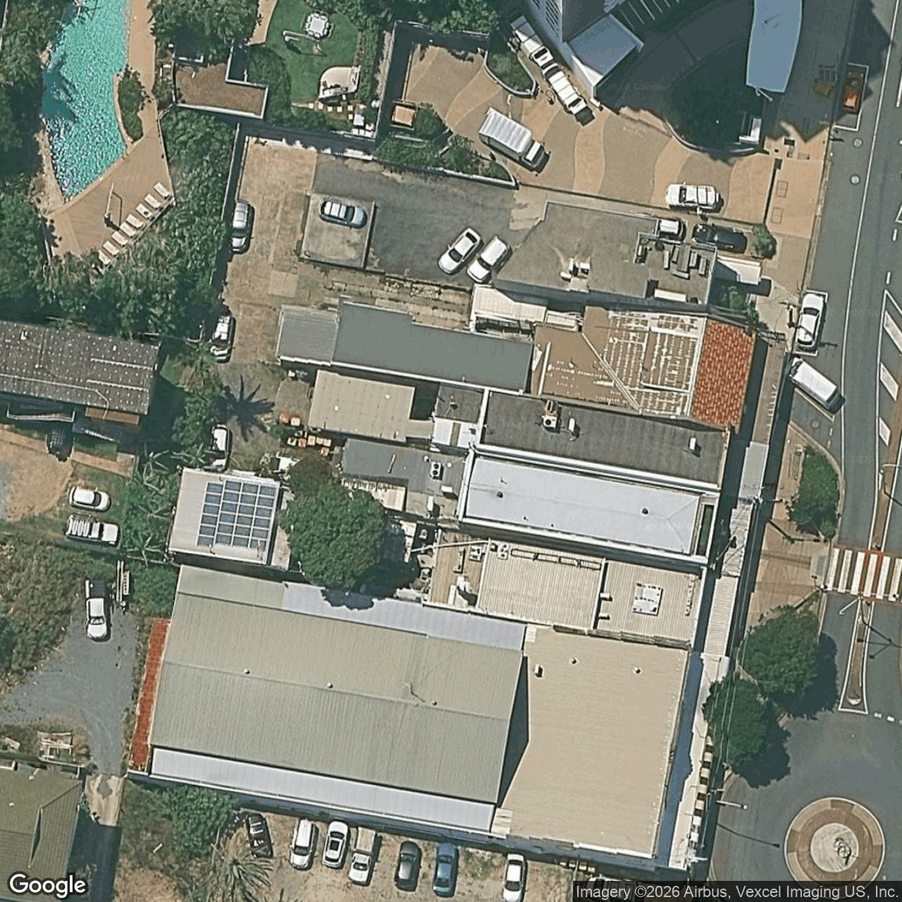 Aerial view of 23 Mclean Street, Coolangatta QLD 4225