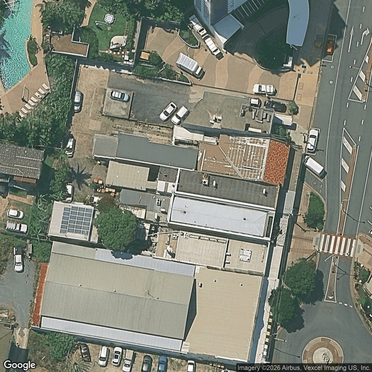 Aerial view of 21 Mclean Street, Coolangatta QLD 4225