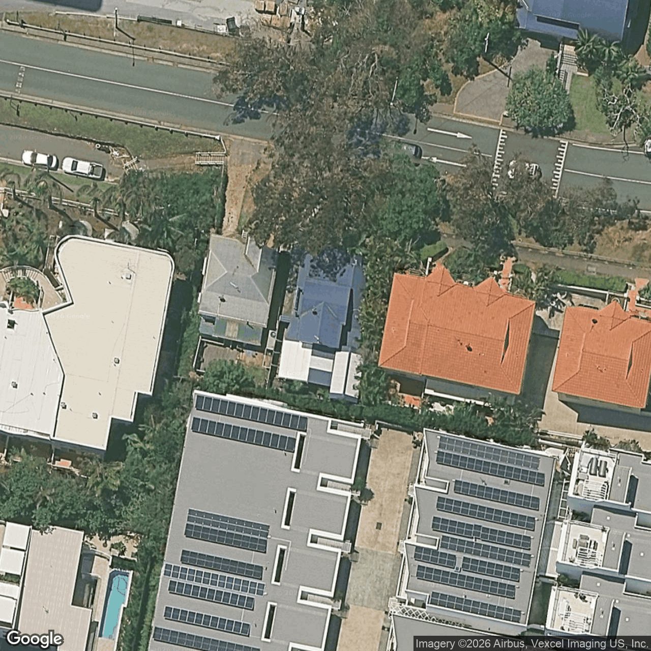 Aerial view of 116 Musgrave Street, Coolangatta QLD 4225