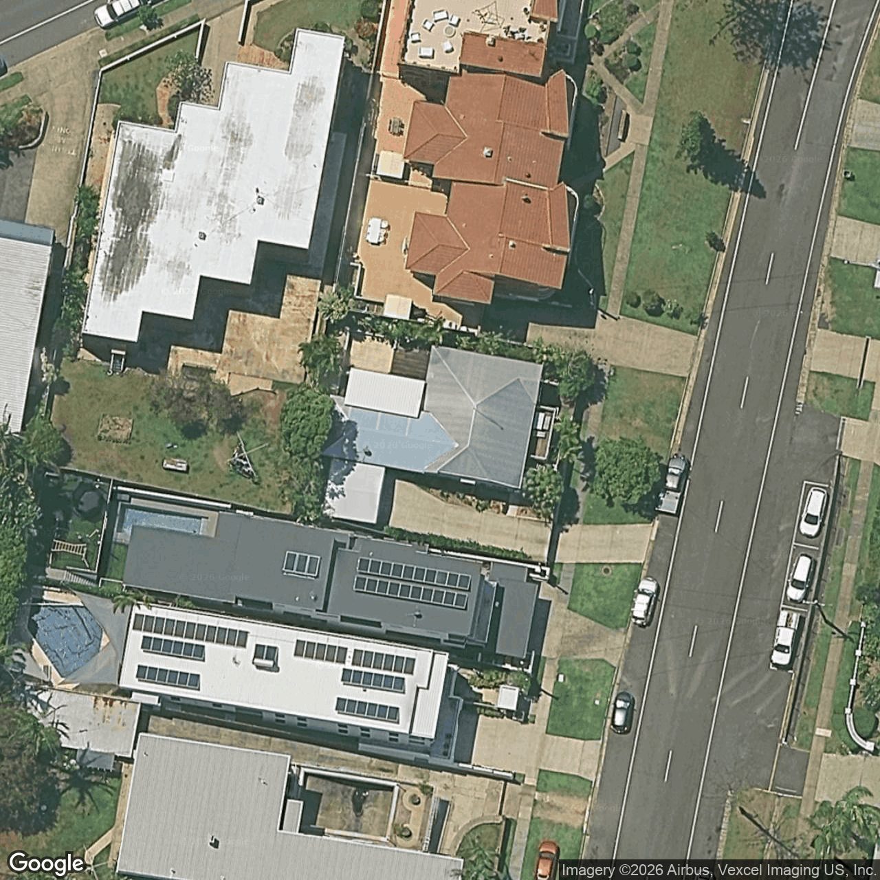 Aerial view of 47 Mclean Street, Coolangatta QLD 4225