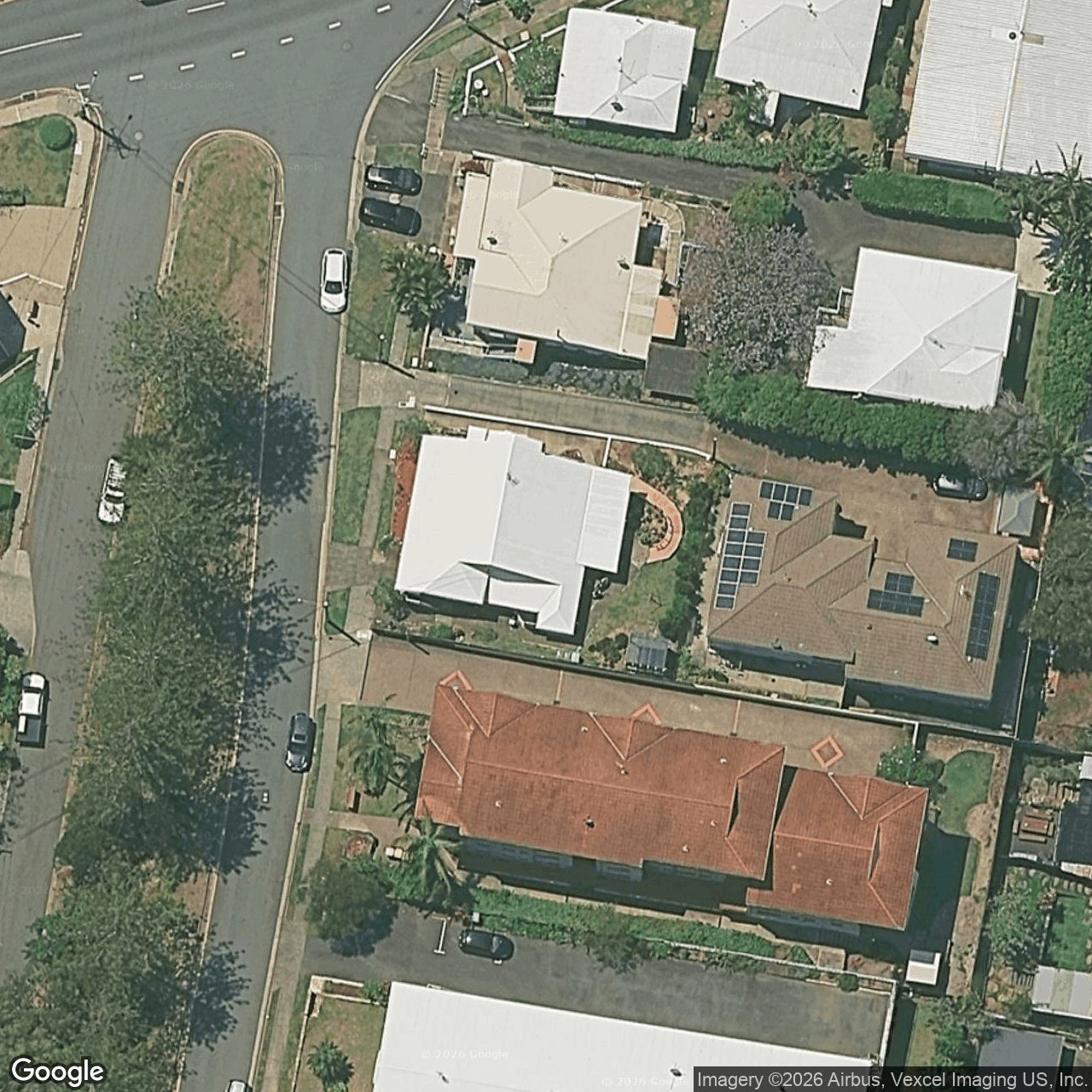 Aerial view of 40 Garrick Street, Coolangatta QLD 4225
