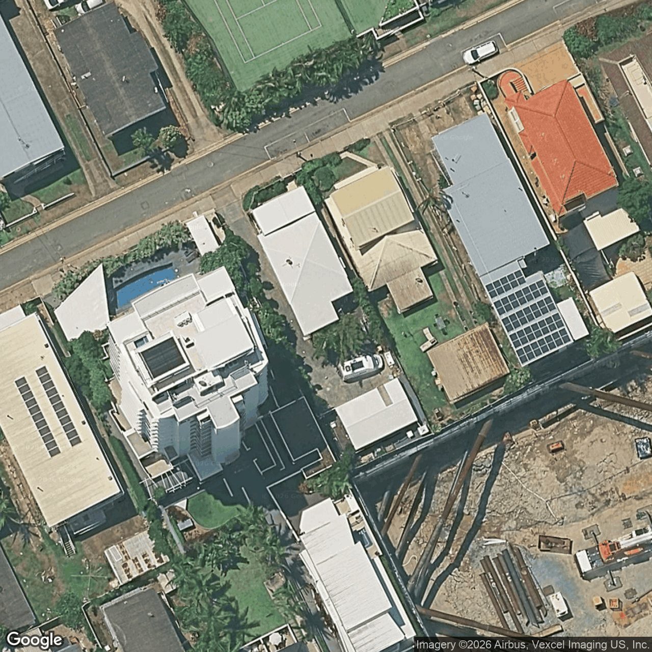 Aerial view of 38 Eden Avenue, Coolangatta QLD 4225