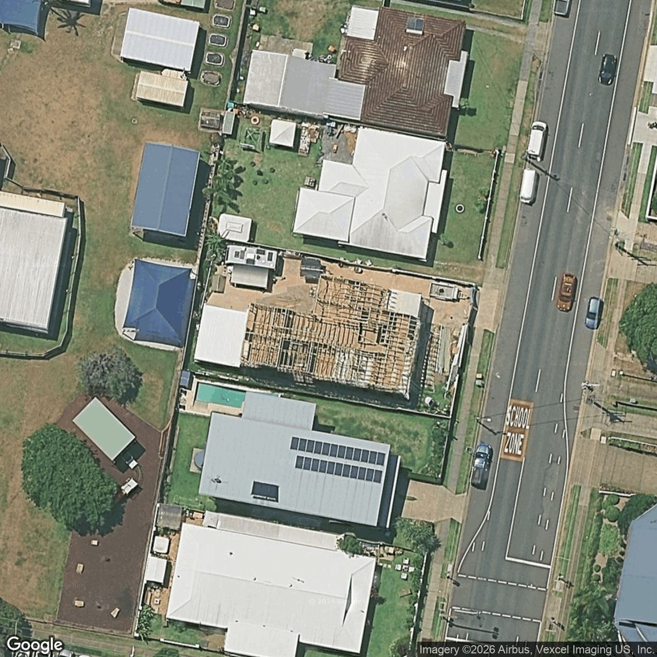 Aerial view of 45 Miles Street, Coolangatta QLD 4225