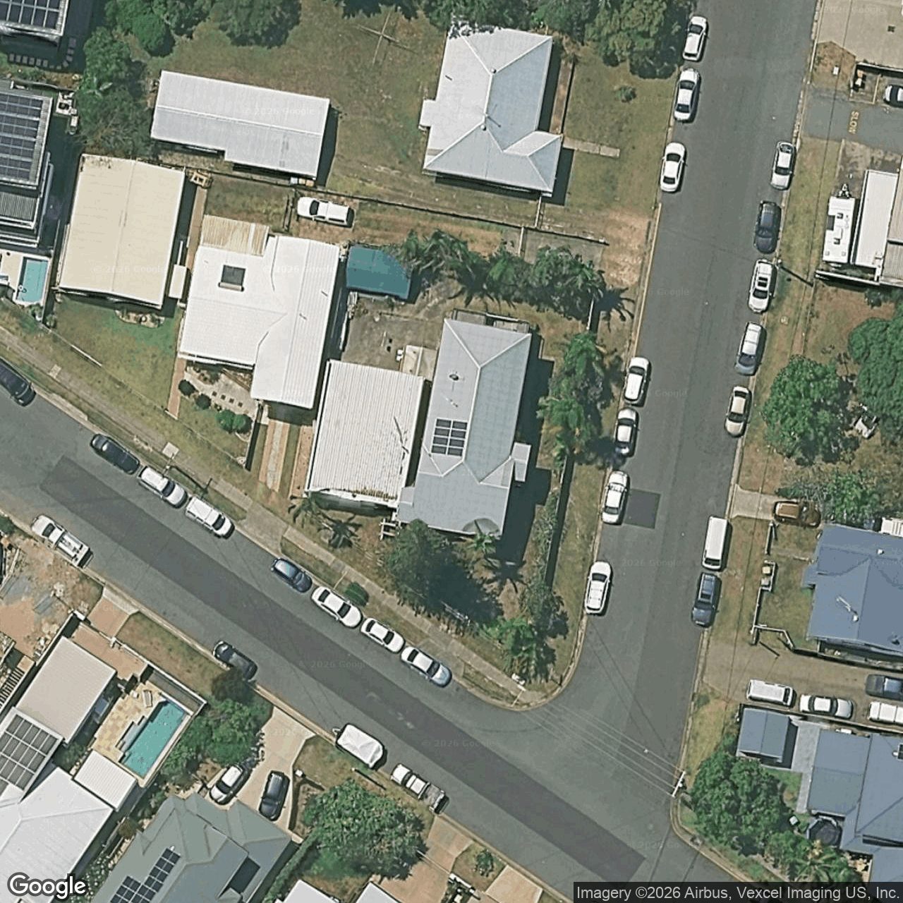 Aerial view of 15 Simpson Street, Coolangatta QLD 4225