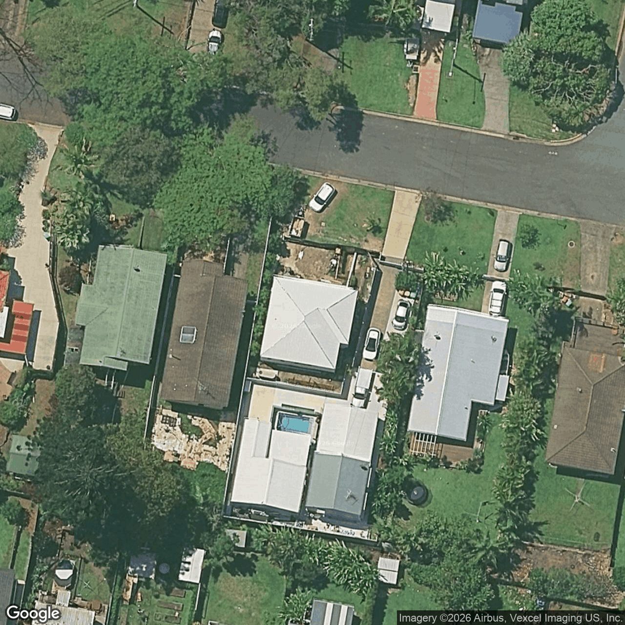 Aerial view of 36A Ballow Street, Coolangatta QLD 4225