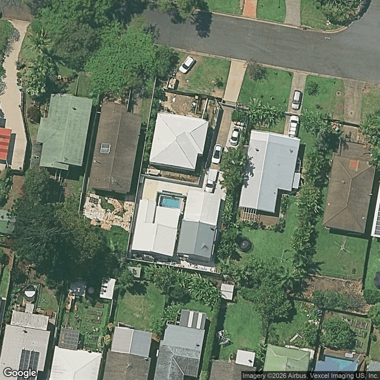 Aerial view of 36 Ballow Street, Coolangatta QLD 4225