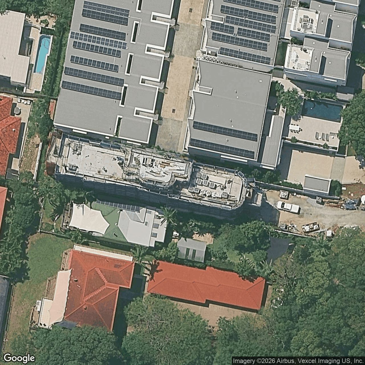 Aerial view of 13 Rutledge Street, Coolangatta QLD 4225