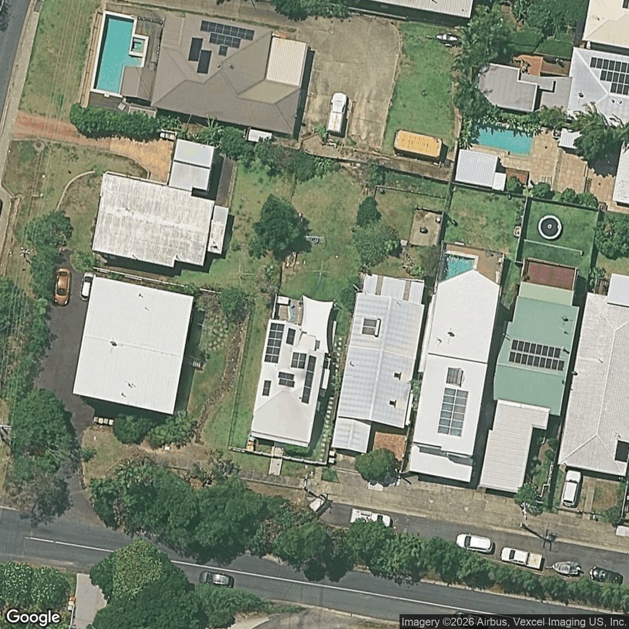 Aerial view of 25 Tweed Street, Coolangatta QLD 4225