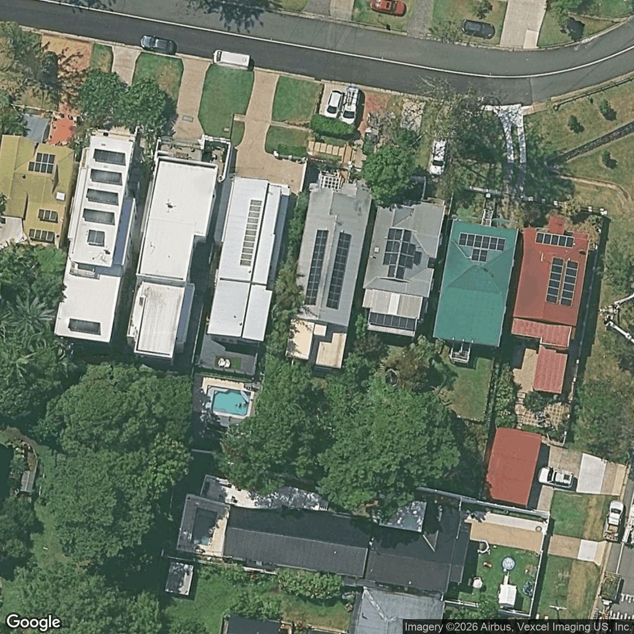 Aerial view of 56 Stapylton Street, Coolangatta QLD 4225
