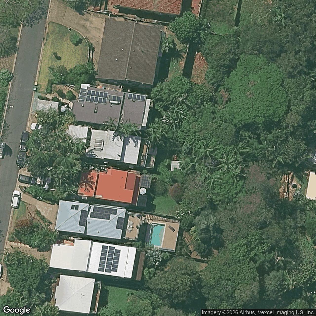 Aerial view of 96 Garrick Street, Coolangatta QLD 4225