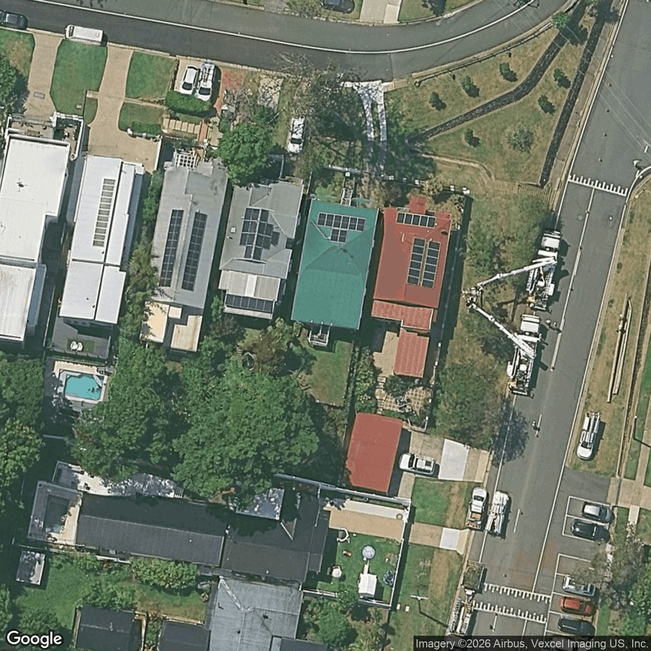Aerial view of 60 Stapylton Street, Coolangatta QLD 4225