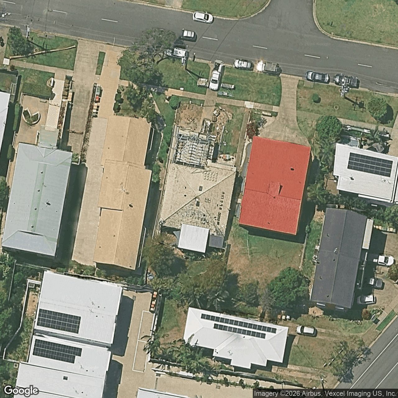 Aerial view of 76 Stapylton Street, Coolangatta QLD 4225