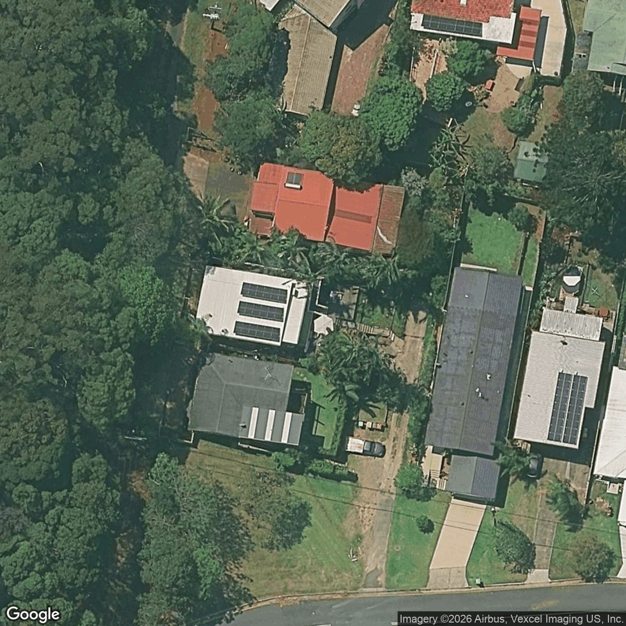 Aerial view of 118 Garrick Street, Coolangatta QLD 4225