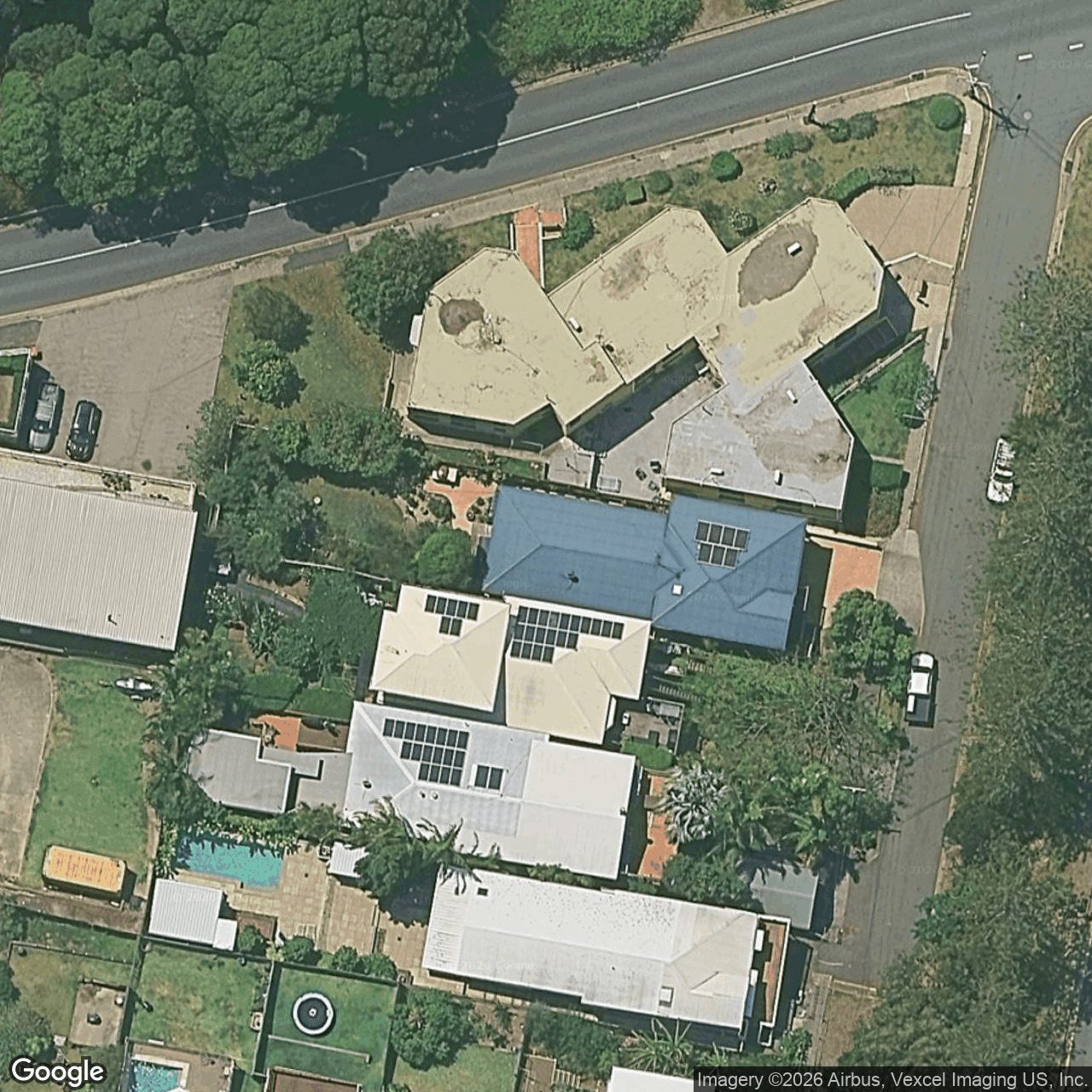 Aerial view of 41 Garrick Street, Coolangatta QLD 4225