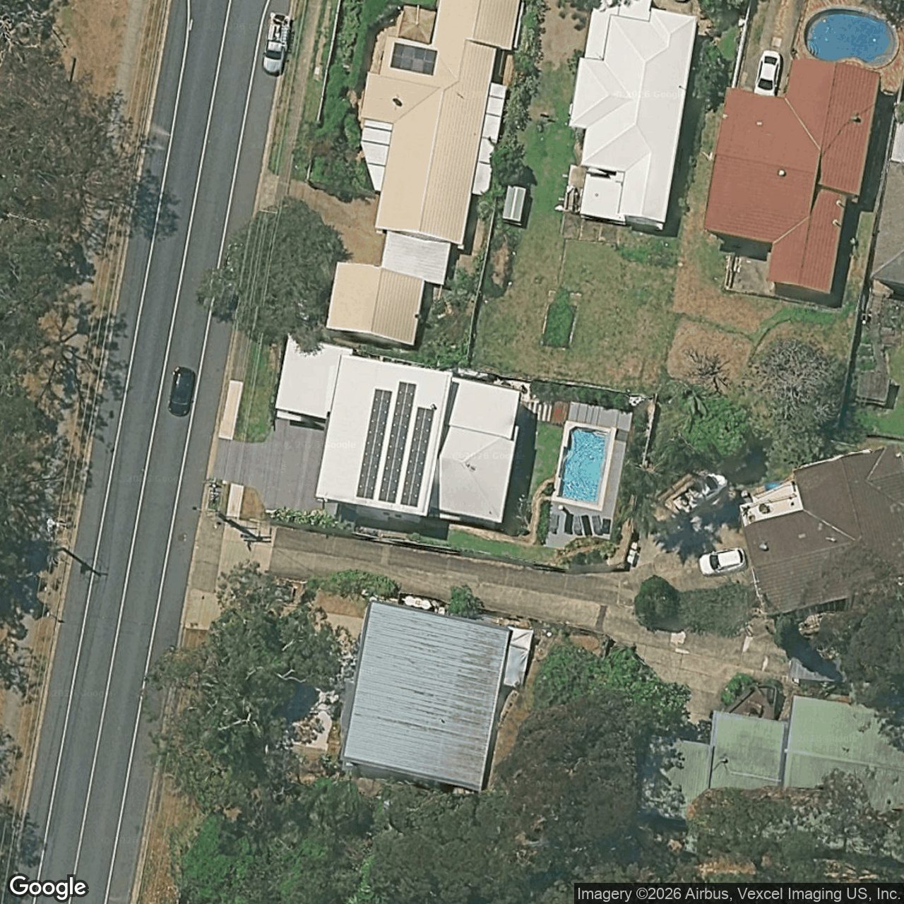 Aerial view of 56 Miles Street, Coolangatta QLD 4225