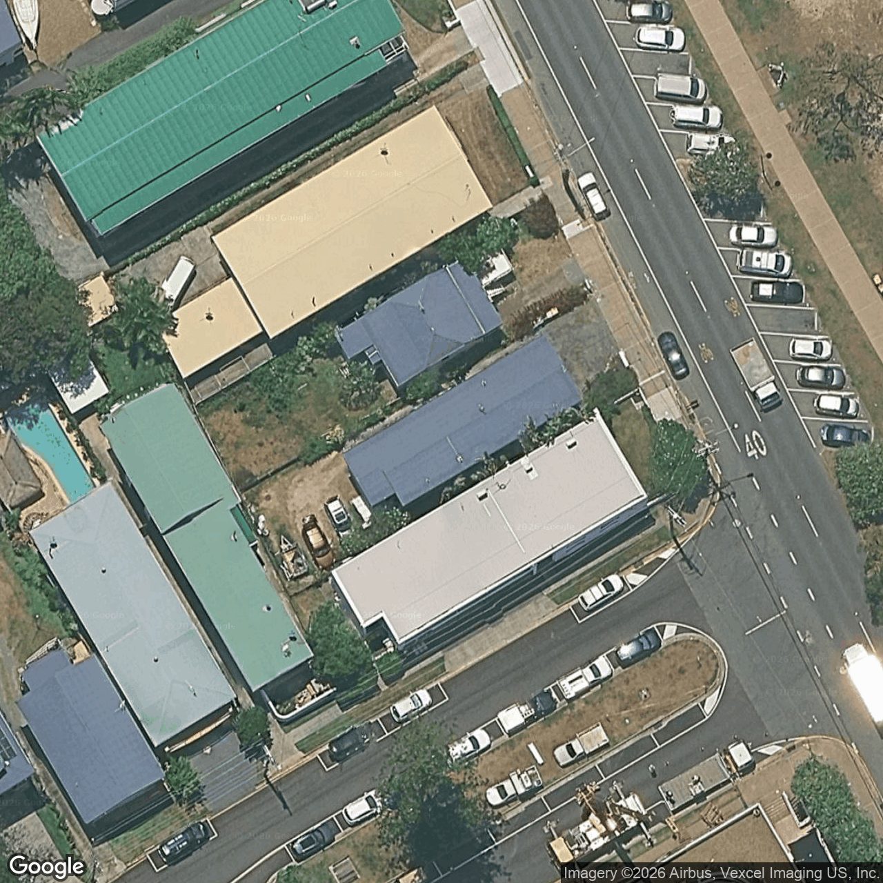 Aerial view of 798 Pacific Parade, Currumbin QLD 4223