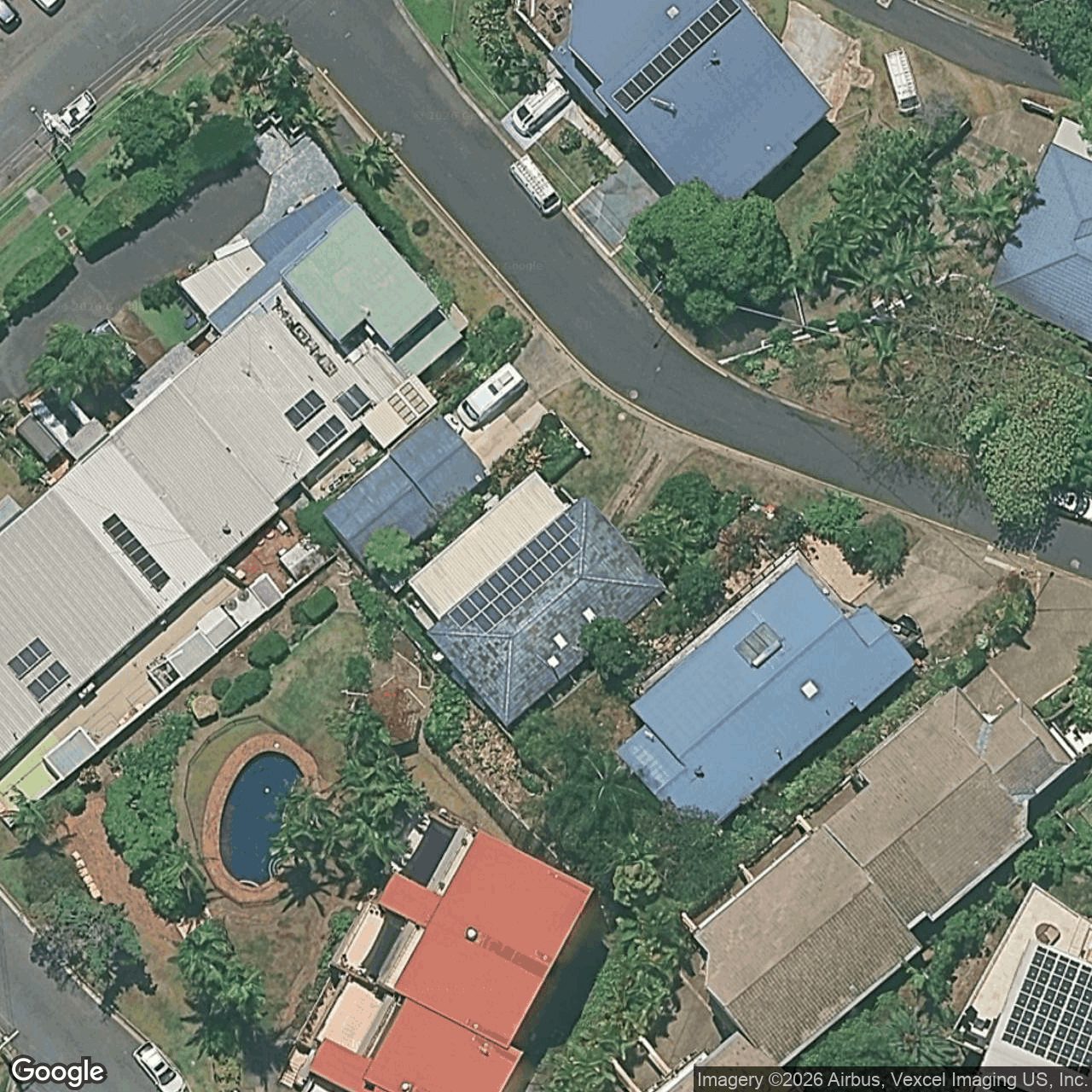 Aerial view of 3 Dandaloo Drive, Currumbin QLD 4223