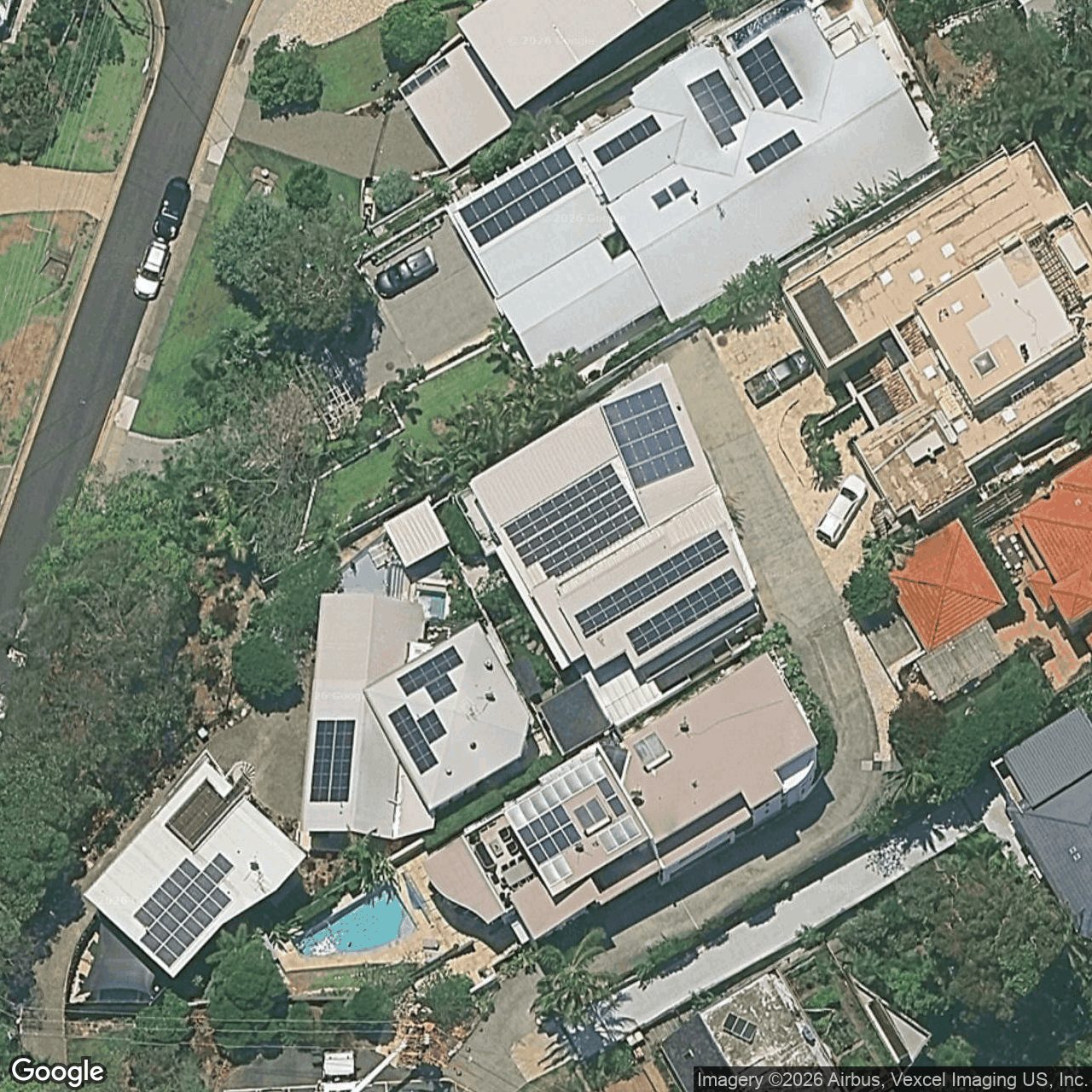 Aerial view of 67A Woodgee Street, Currumbin QLD 4223