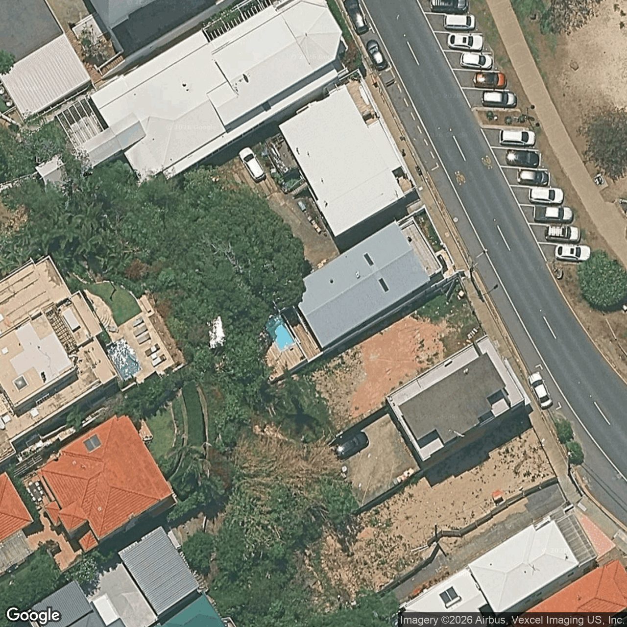 Aerial view of 782 Pacific Parade, Currumbin QLD 4223