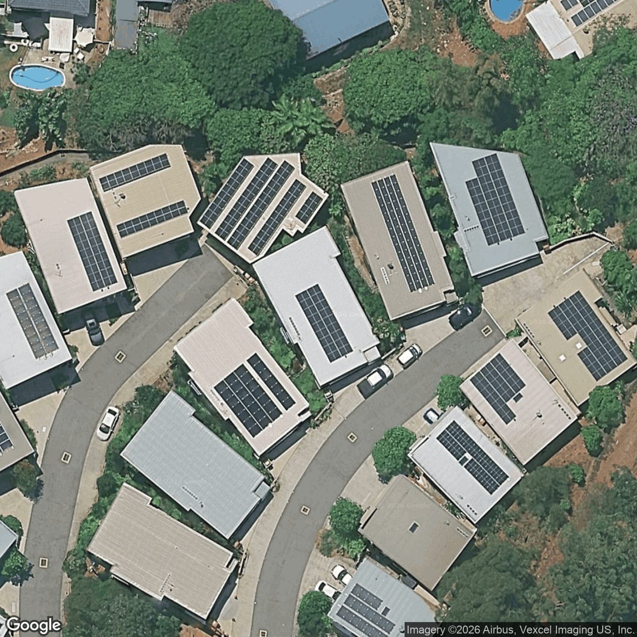 Aerial view of 30 Highview Court, Currumbin QLD 4223