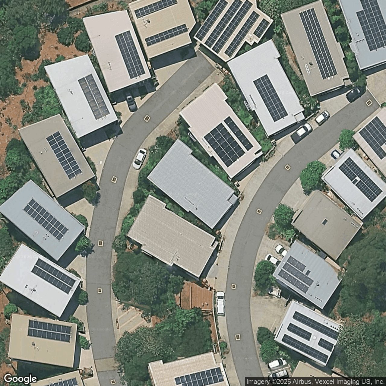 Aerial view of 26 Highview Court, Currumbin QLD 4223