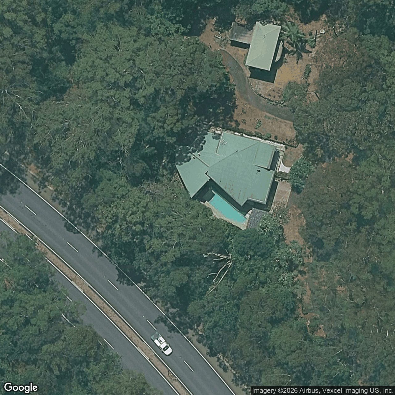 Aerial view of 36 Bilinga Street, Currumbin QLD 4223