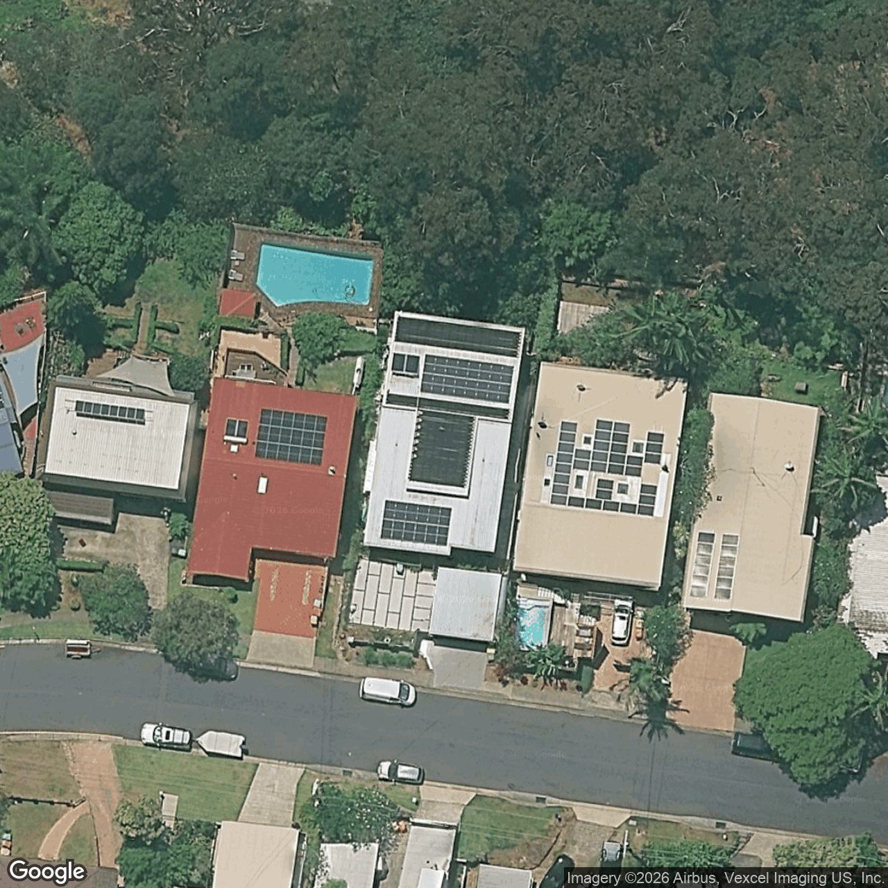 Aerial view of 11 Crest Drive, Currumbin QLD 4223